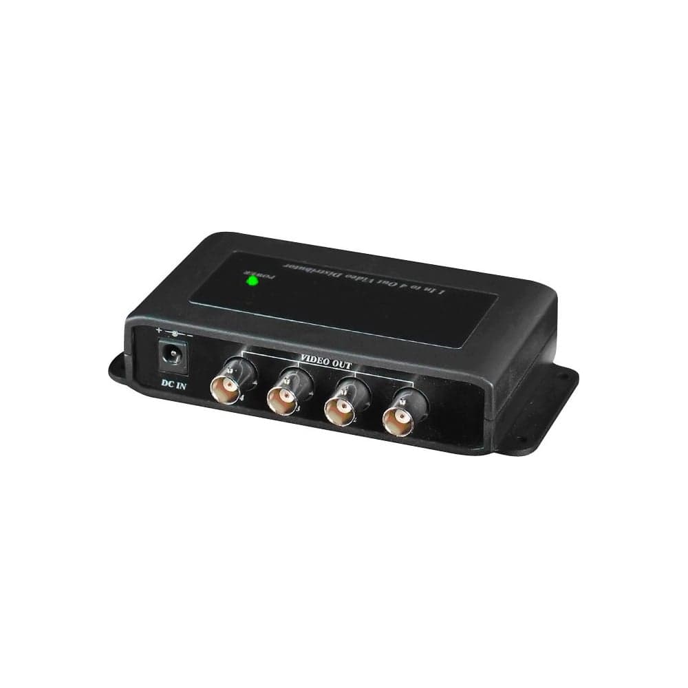 Усилитель-разветвитель видеосигнала HDCVI/HDTVI/AHD (1вх./4вых.) SC&T CD104HD sct0876