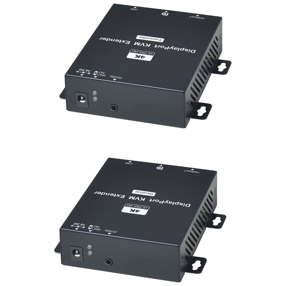 Комплект (передатчик + приёмник) для передачи SC&T DP02U DisplayPort + USB + RS232 sct1146