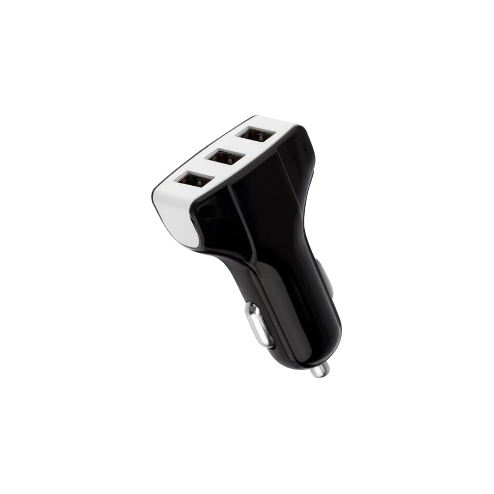 Зарядное устройство в прикуриватель REXANT 3 x USB, 1000 mA, черное 16-0291