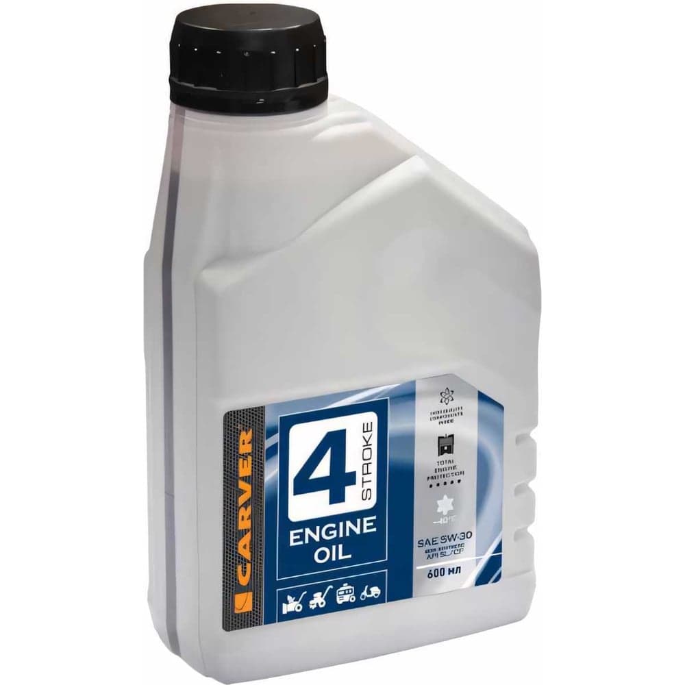 Масло 4-тактное полусинтетическое SAE 5W-30, 0.6 л CARVER 01.021.00010