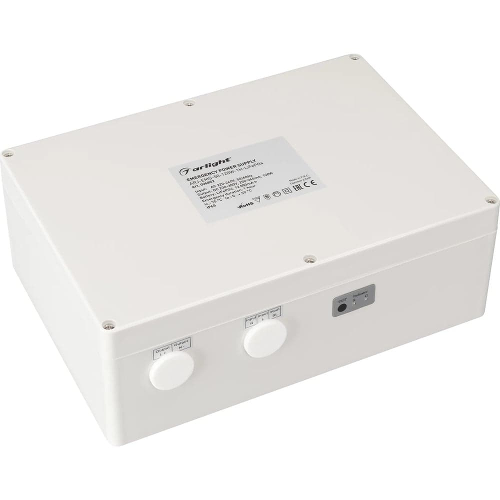 Блок аварийного питания Arlight ARJ-EMG-50-120W-1H-LiFePO4 1шт 036852