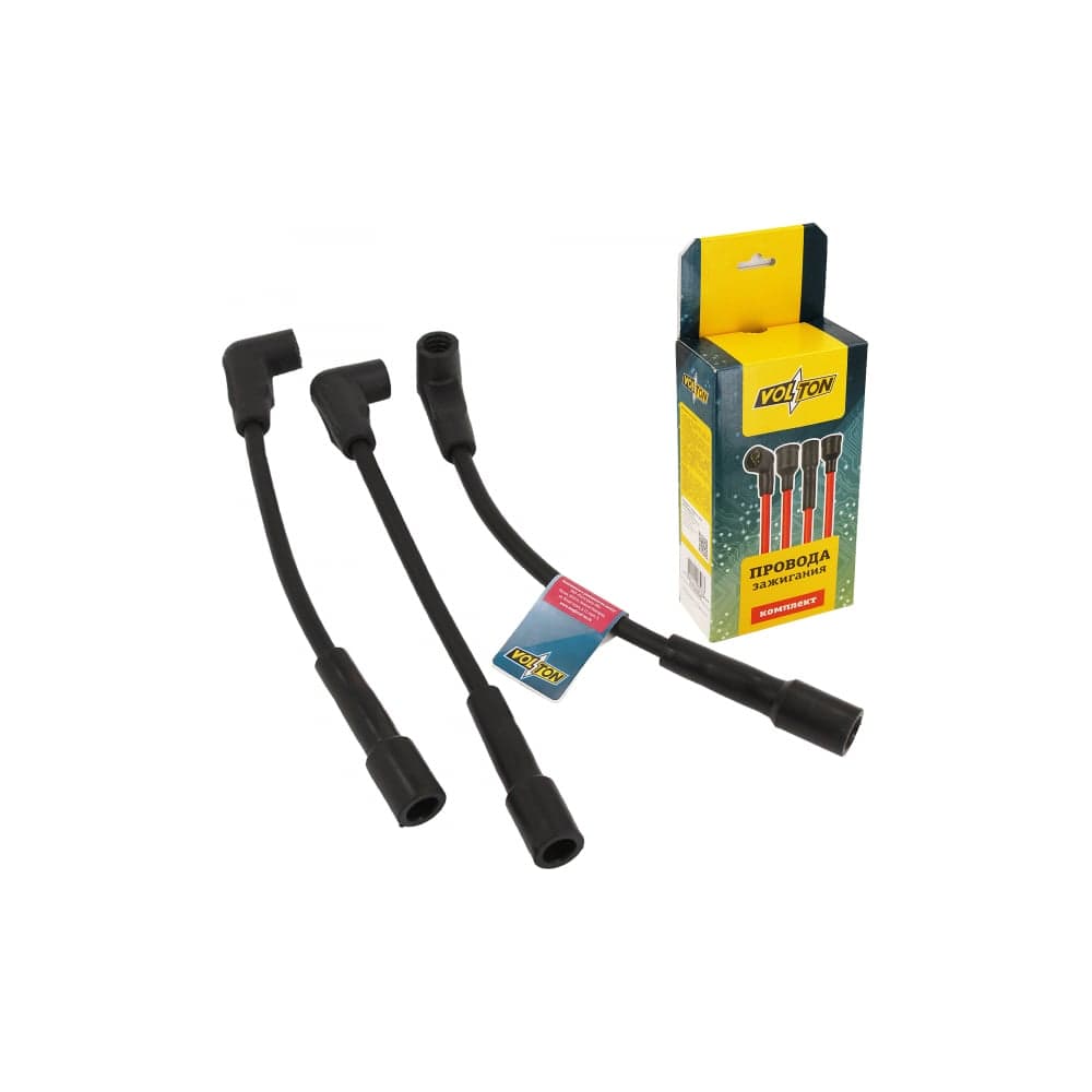 Провода ВВ VOLTON к-т Daewoo Matiz/Chevrolet Spark 0,8 (под модуль) M100 2001-2005/M200 2005-2010 VLT96291306