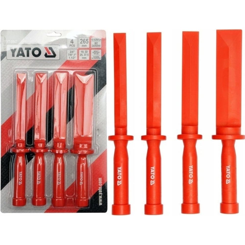 Набор пластмассовых шаберов YATO 4предмета YT-0847