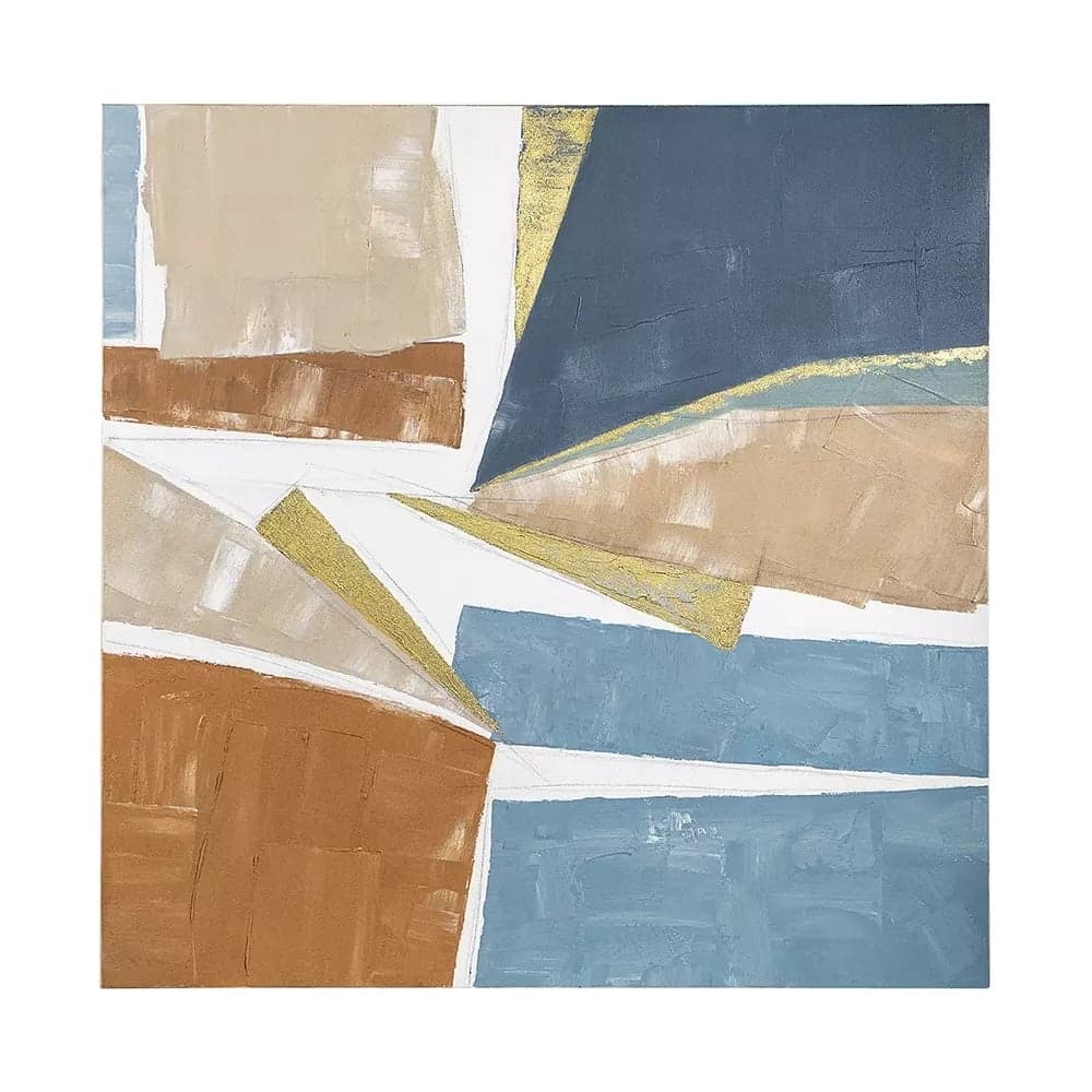 Декоративное панно Bergenson Bjorn с ручной росписью By Feel, 100x100 см BB0000598
