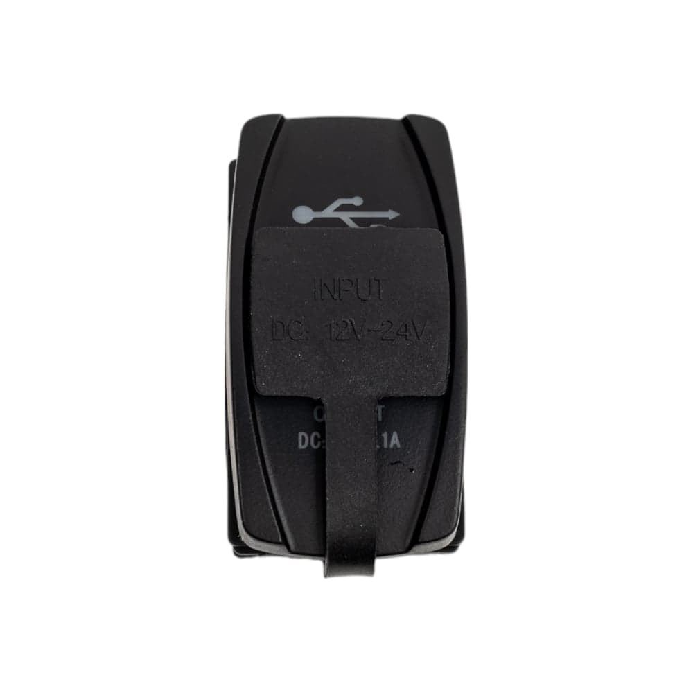 Розетка-USB РИФ 3,1A, дизайн переключатель, с крышкой RIF22-4-1008300
