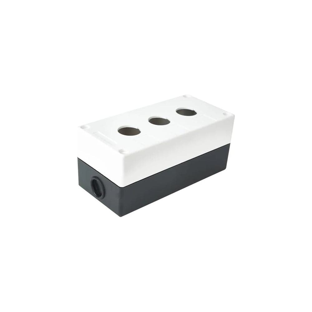 Пластиковый корпус КП103 HLT 3 кнопки белый 085-11-005