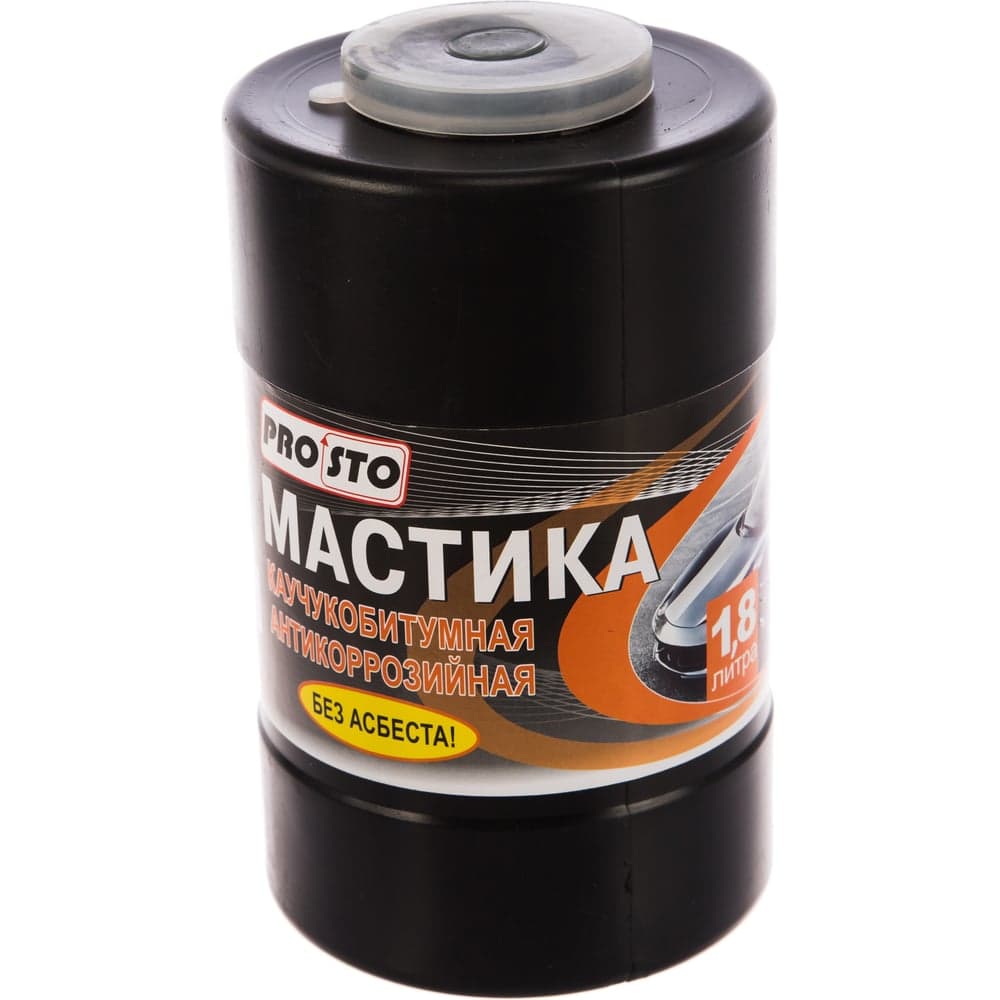 Каучукобитумная мастика PRO.STO 1,8 л 003-00067