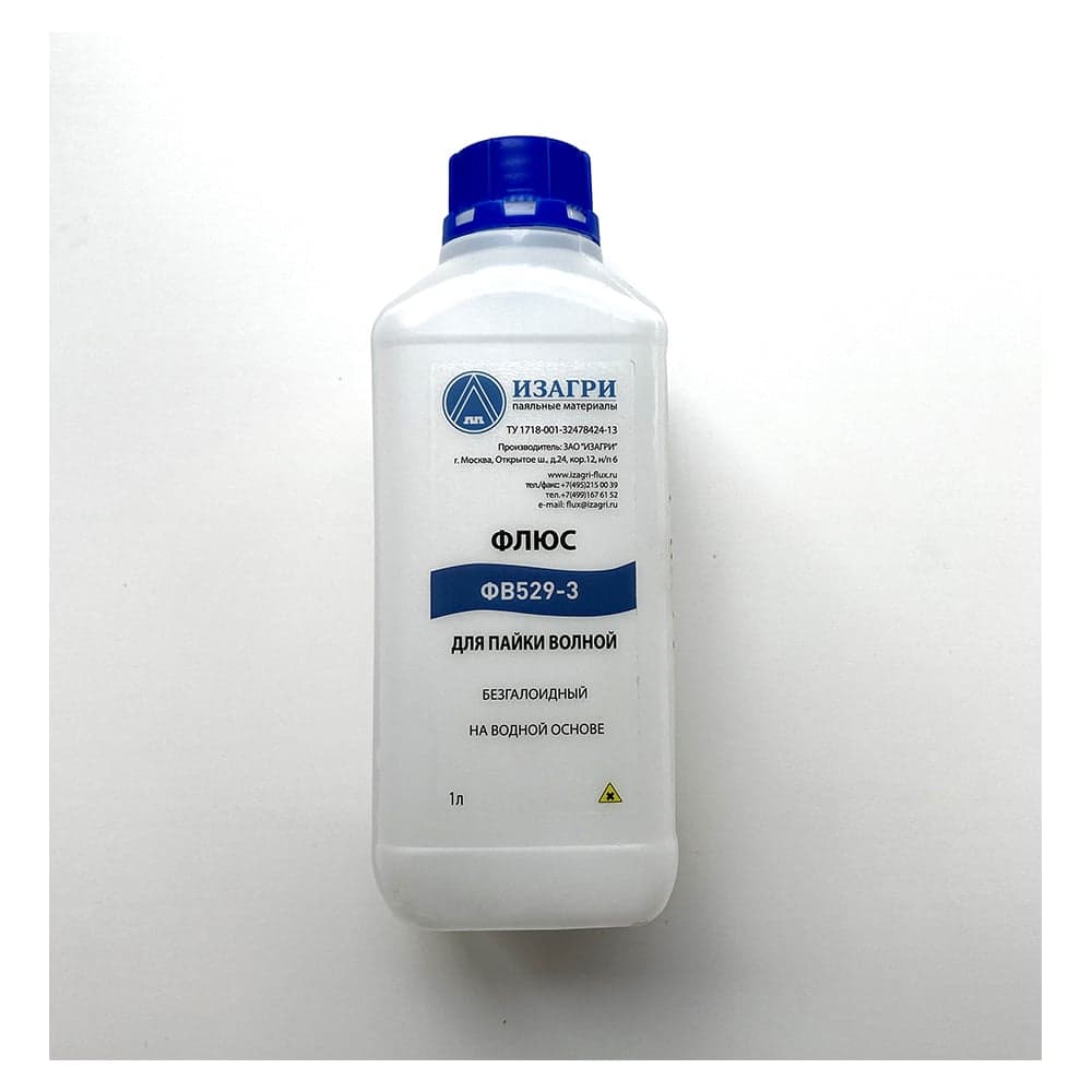 Флюс ФВ 529-3 ORL0 флакон 1.0л ИЗАГРИ НФ-00000035