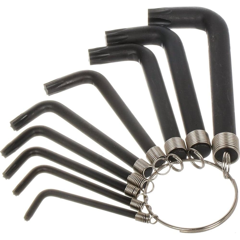 Набор имбусовых ключей Torx BARTEX T10-T50 9 предметов на кольце 319911