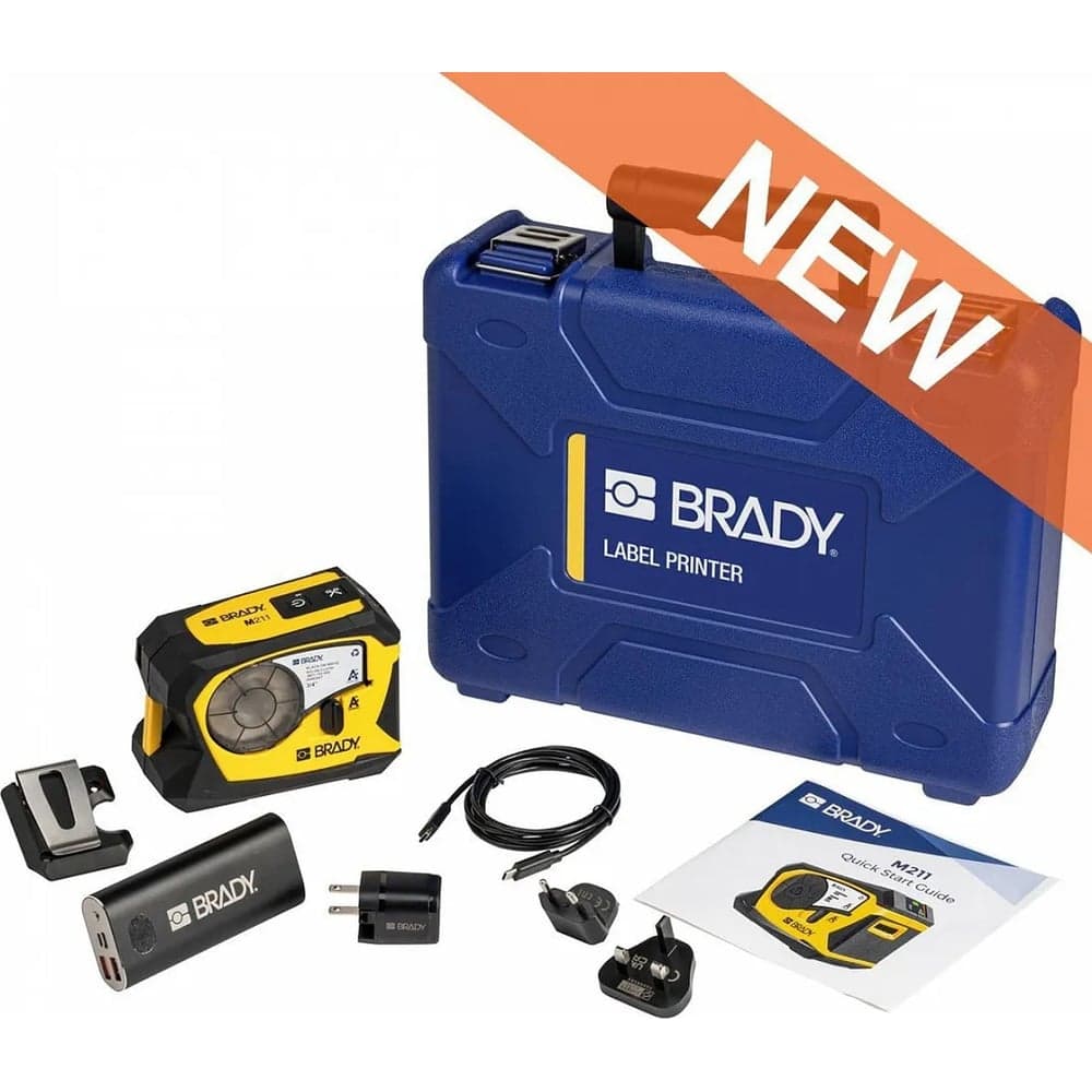 Портативный принтер BRADY M211-KIT-EU-UK-US комплект M211 в жестком кейсе brd170390