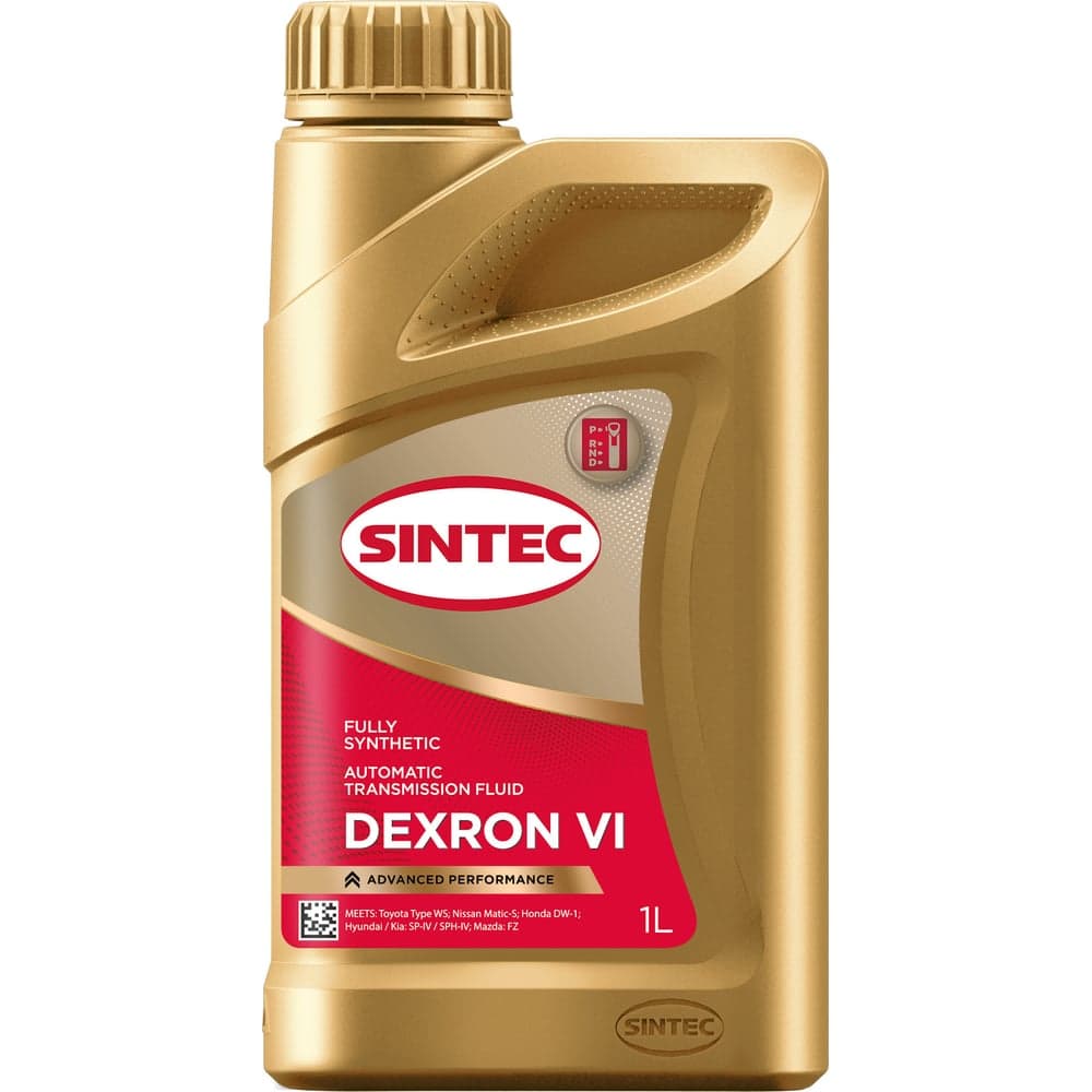 Трансмиссионное масло Sintec ATF DEXRON VI, 1л 324708