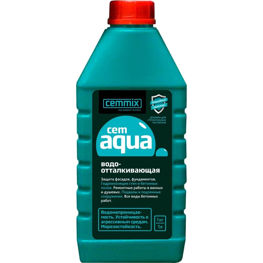 Водоотталкивающая добавка Cemmix CemAqua 1 л 206770