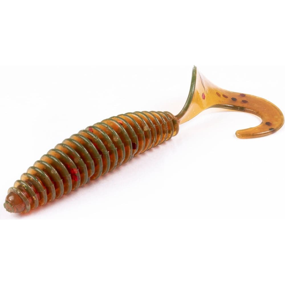 Съедобные искусственные слаги Lucky John LJ Pro Series ULTRAWORM CURLY 2.0in, 5 см, цвет PA16, 9 шт 140198-PA16