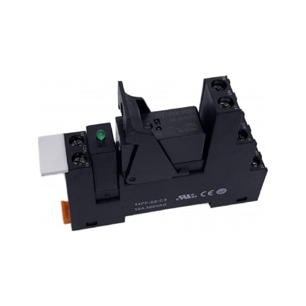 Комплект реле Доступная Автоматика 2co 8a; agni; катушка 24b dc, led, hongfa HF115-024DC-2-LED