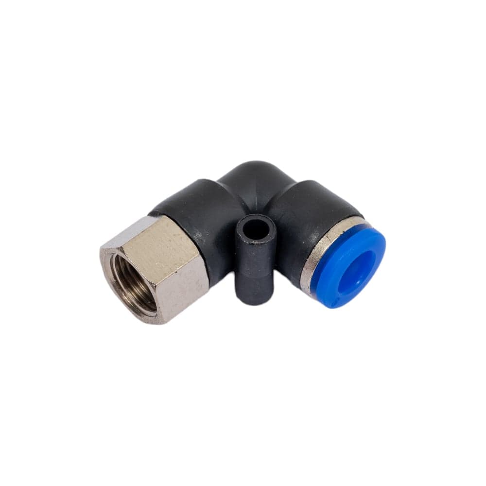 Фитинг угловой для пластиковых трубок (6 мм; 1/8F) ROCKFORCE RF-SPLF06-01(2316)