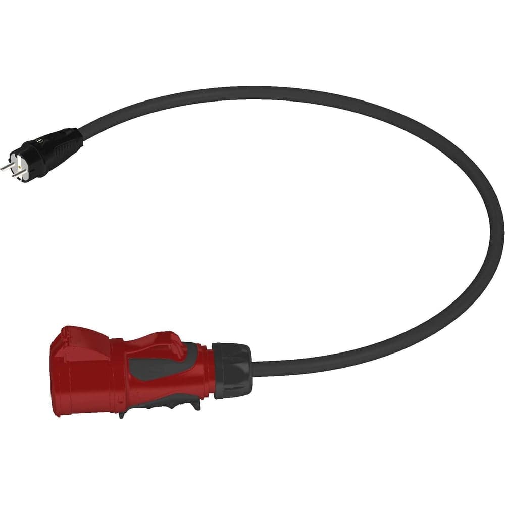 Переходник ALPENBOX Male Schuko - Female CEE32A 5P IP44 XTREM 3G2.5 0,5м 9110105