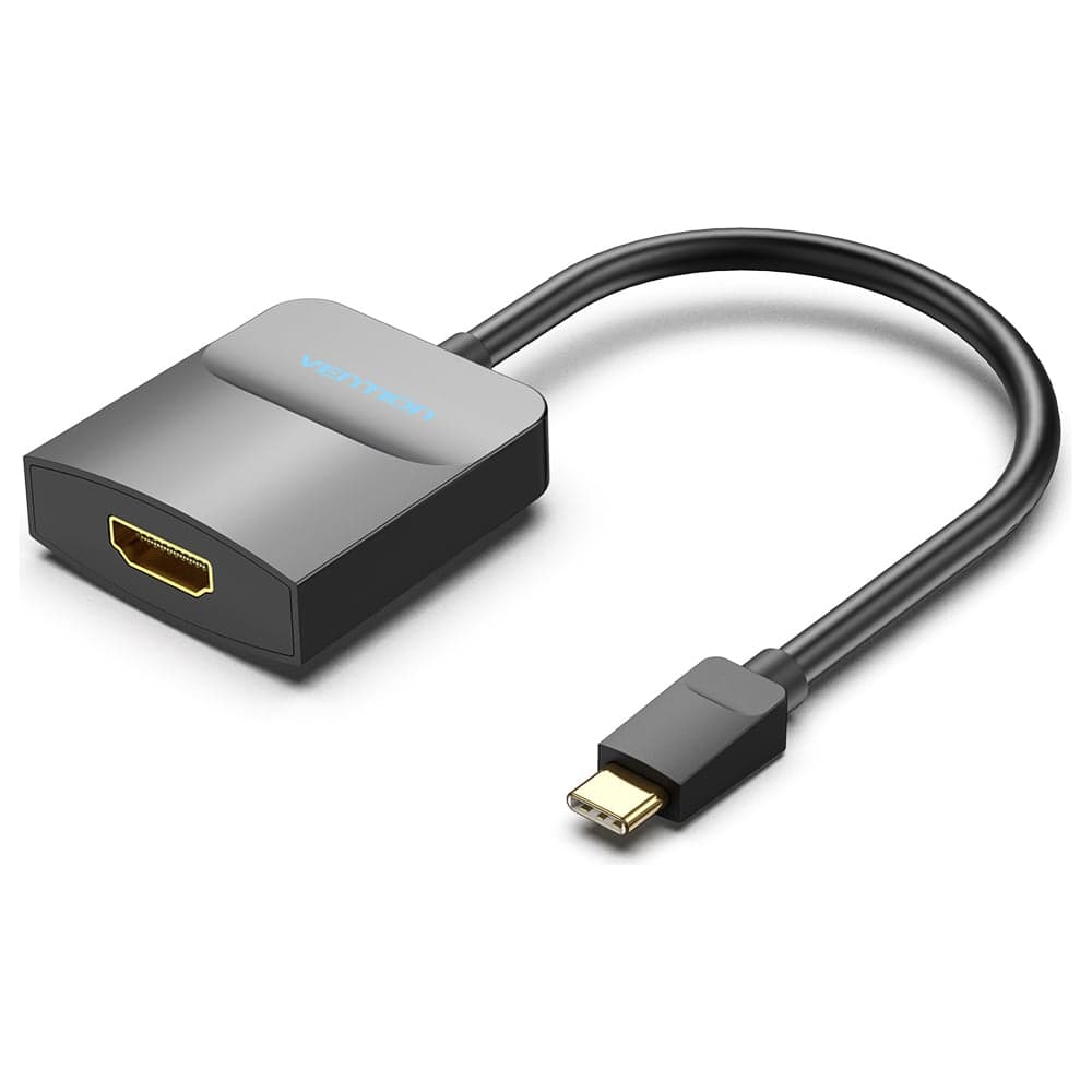 Мультимедиа конвертер VENTION USB Type C M/HDMI F, Черный TDCBB