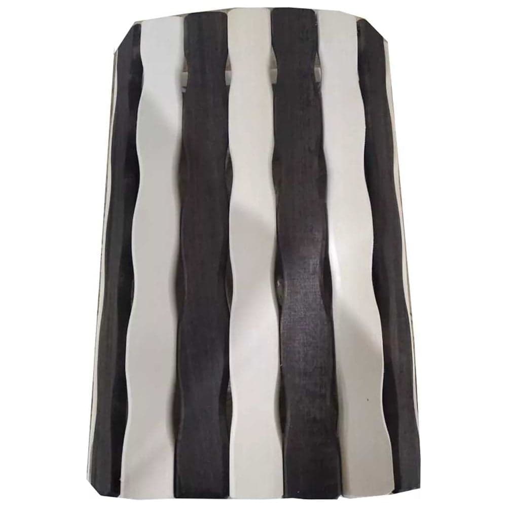 Абажур настенный извилистый Бацькина Баня Zebra 31x23x10 см 30775