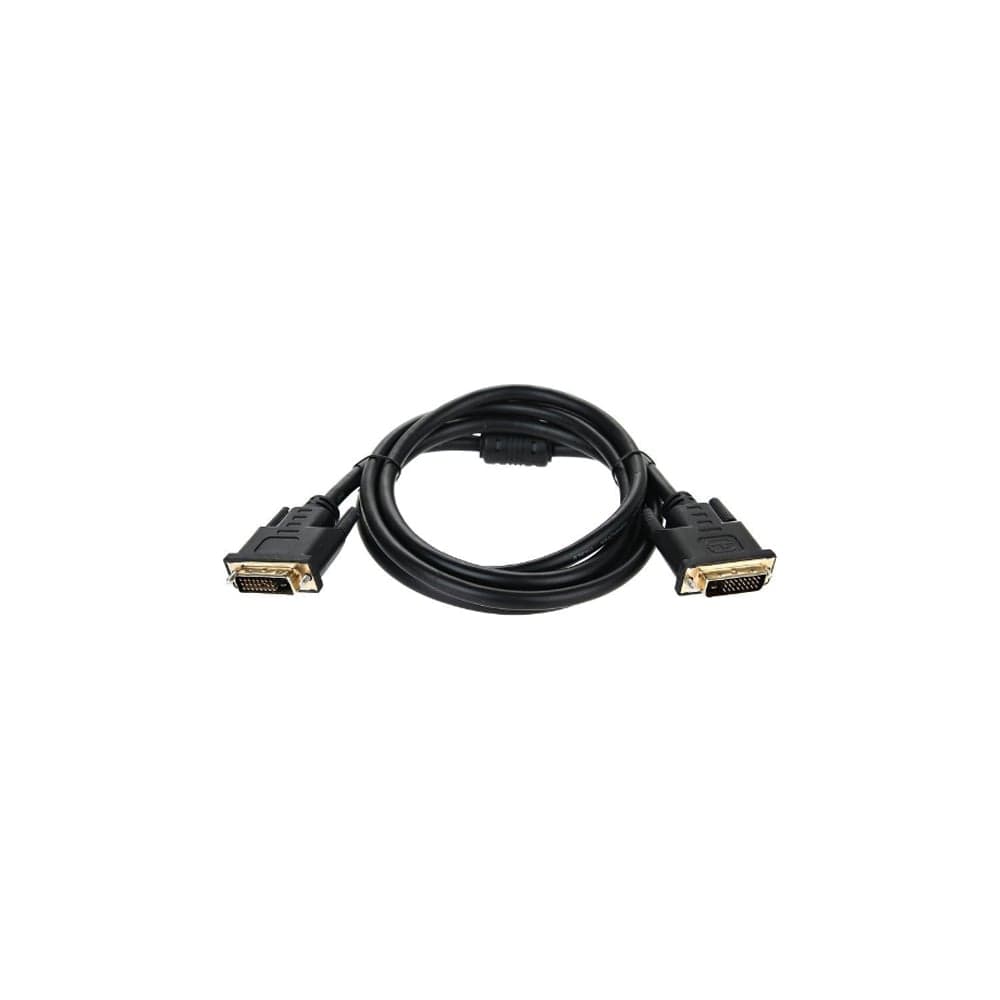 Кабель Telecom DVI-D--DVI-D Dual link 25M/25M, экран, ферритовые кольца, 1.8м TCG441D-1.8M