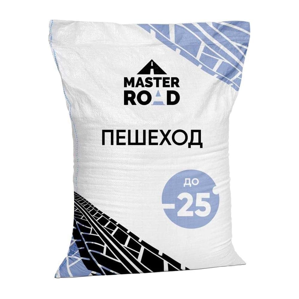 Противогололедный реагент Мастер Роуд пешеход, мешок 20 кг peshehod-20kg