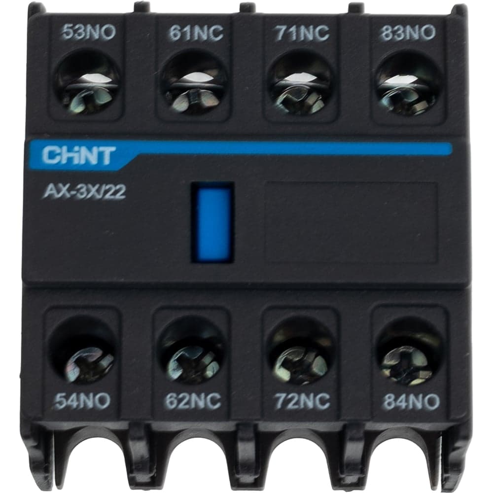 Приставка доп. контакты AX-3X/22 к контактору NXC-06~630 CHINT (R) 10 шт. 938251*