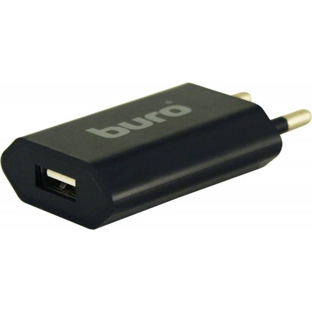 Универсальное сетевое зарядное устройство BURO TJ-164b 5W 1A USB черный 338741