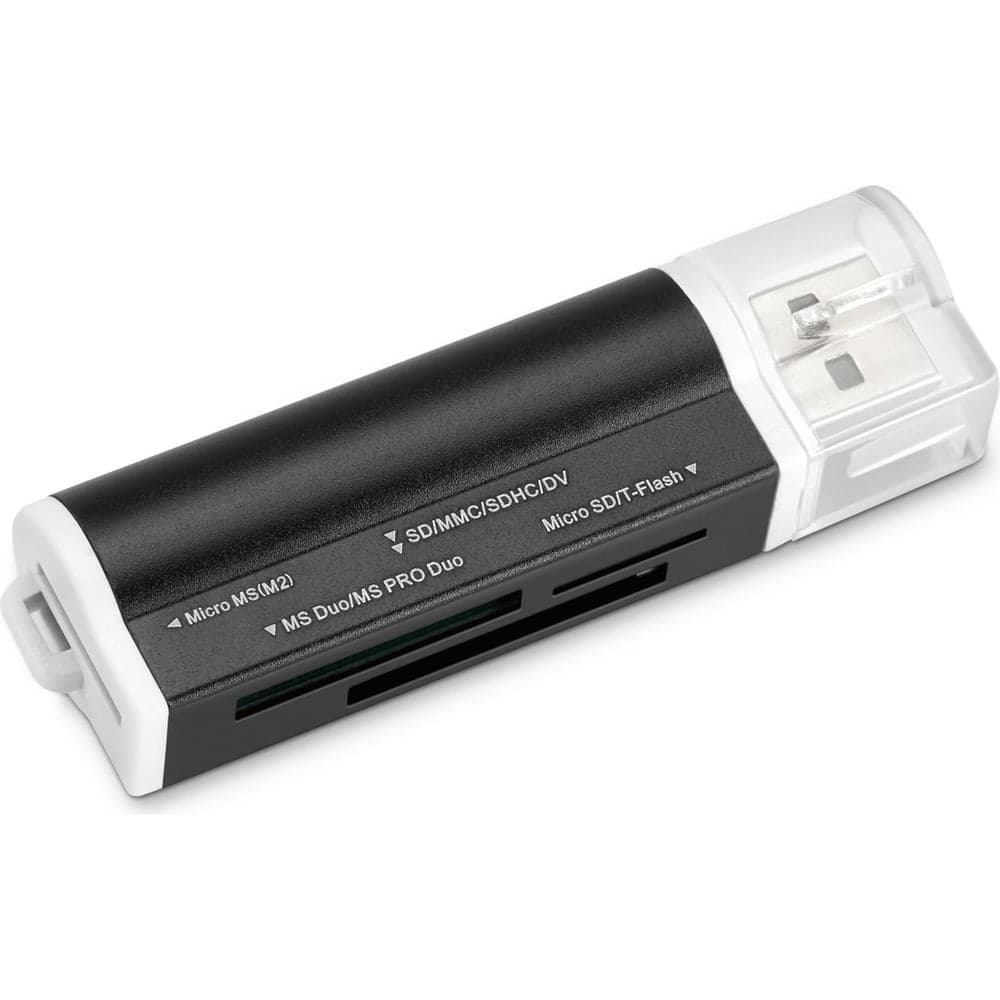 Устройство чтения карт памяти BURO USB2.0 BU-CR-3101 черный 1001427