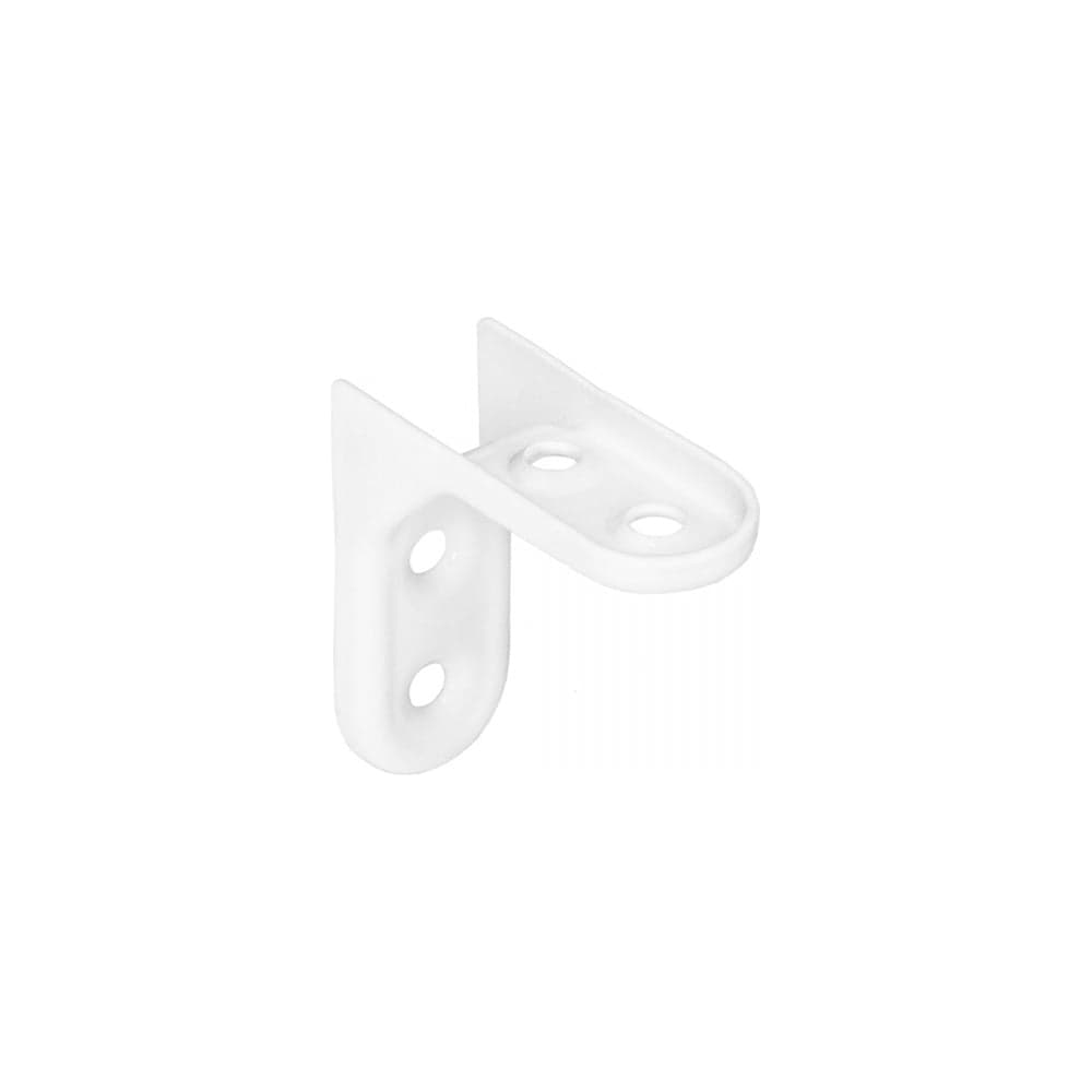Полкодержатель AKS MONO 30x30x4 мм, белый 68533