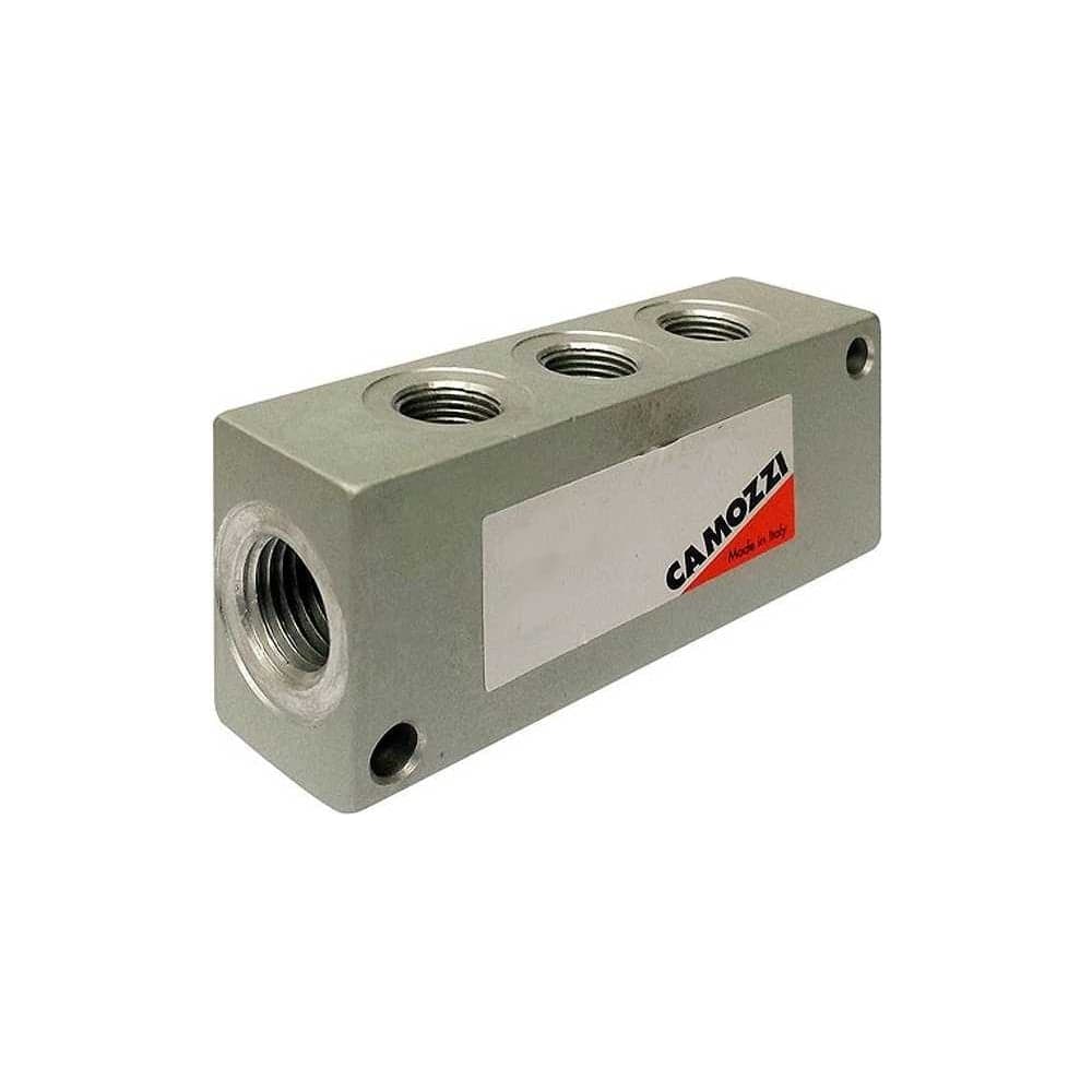 Коллектор резьбовой 3043 1/2-3D-3/8 Camozzi 50-3043-59583