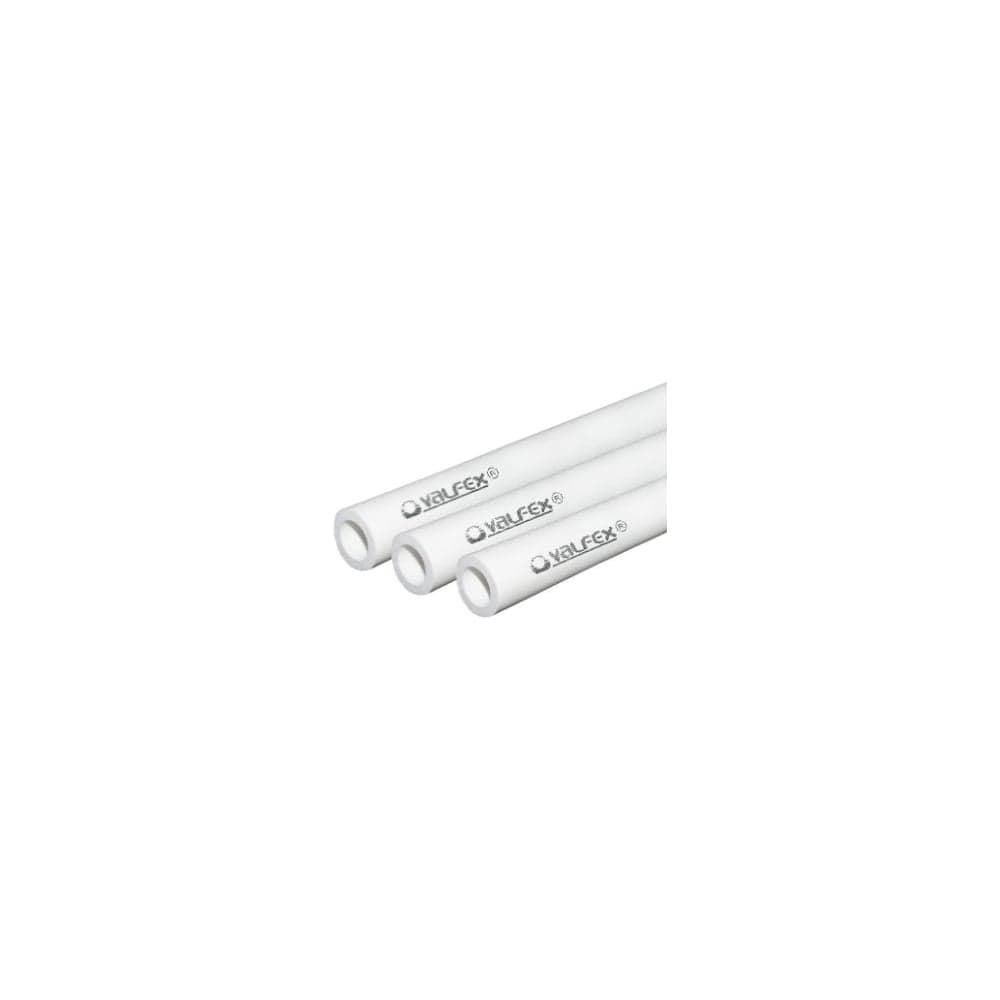 Труба VALFEX PP-R белая, 20х3.4 мм, 2 м, Т 80°С Ру20 SDR6 101020202 033-2461