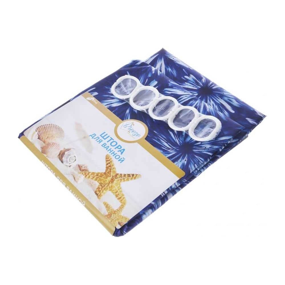 Штора для ванной Ladina 180x180 см 900100-1