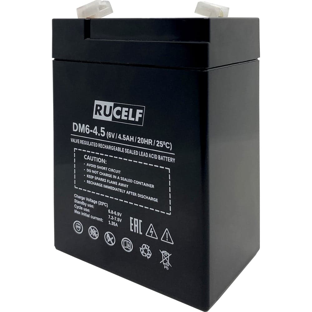 Аккумуляторная батарея DM6-4.5 RUCELF КА-00009371