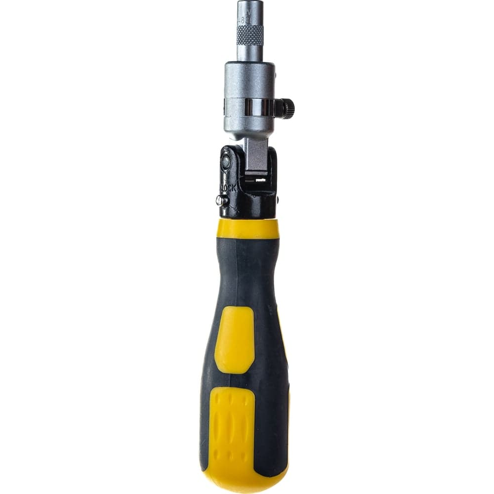 Трещоточная шарнирная отвертка для битов 1/4" AIST 8702 00-00003528