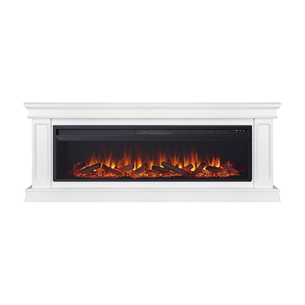 Каминокомплект Royal Flame Geneva (белый) портал и очаг vision 60 log led 64948830