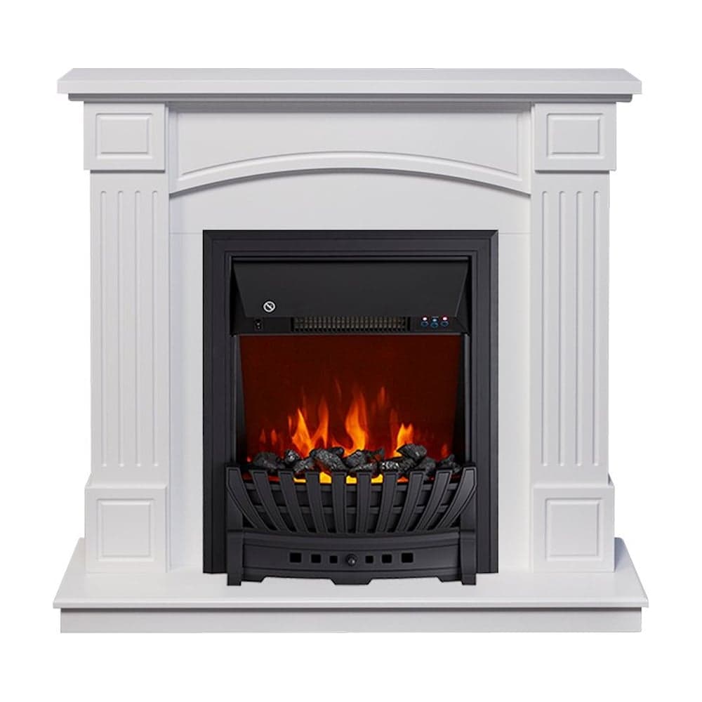Каминокомплект Royal Flame Boston std (белый) портал и очаг aspen black 64949085