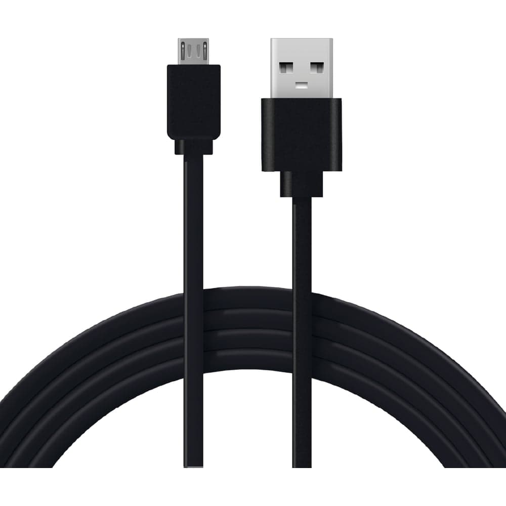 Универсальный кабель REXANT USB microUSB шнур плоский 1М черный 18-4270