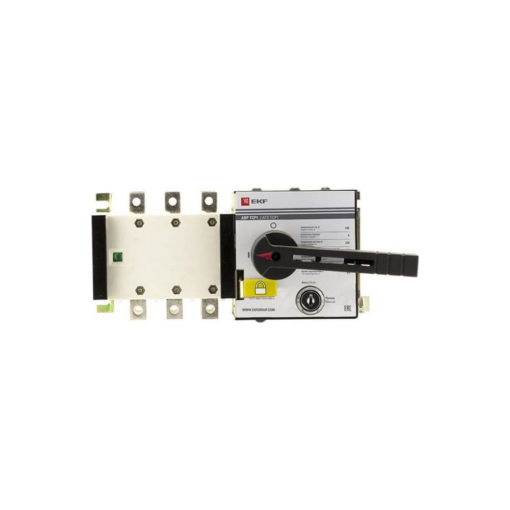 Устройство автоматического ввода резерва EKF ТСР1 160А 3Р 230В PROxima ats-tsr1-160A-3p-pro