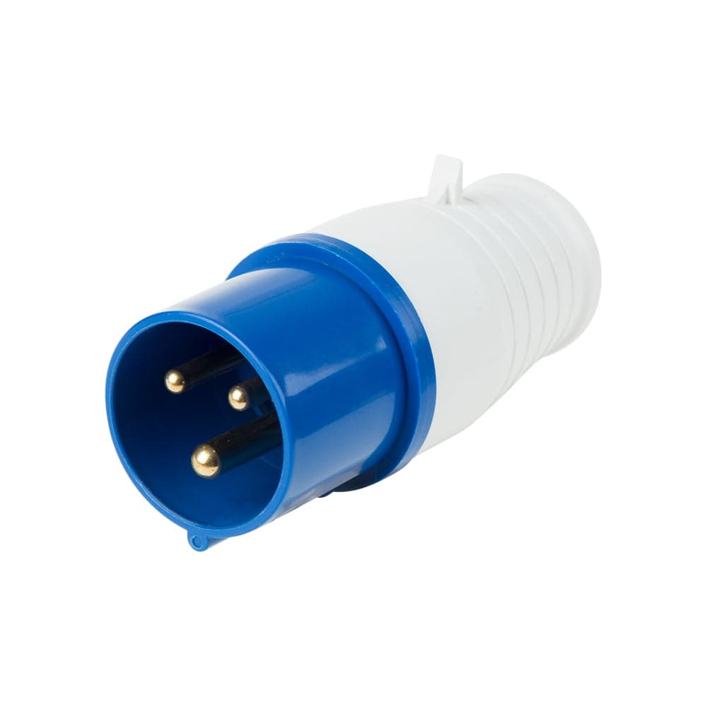Вилка REXANT 013 переносная 2Р+РЕ 16А 220В IP44 11-8900