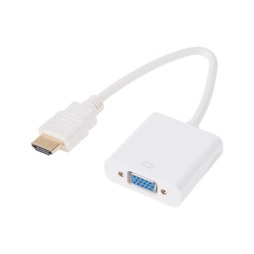 Переходник REXANT штекер, HDMI - гнездо VGA, провод 17-6835