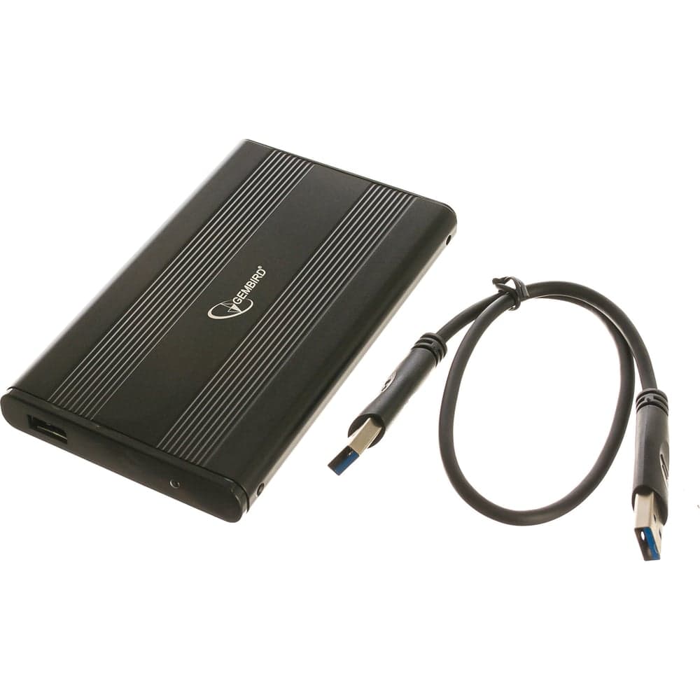 Внешний корпус Gembird 2.5" USB 3.0 SATA металл черный EE2-U3S-5