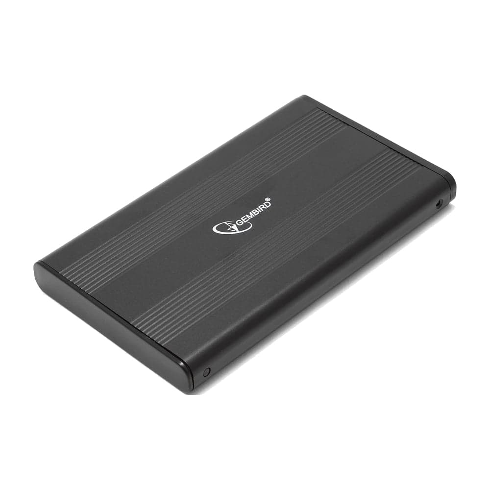 Внешний корпус Gembird 2.5" USB 2.0 SATA металл черный EE2-U2S-5