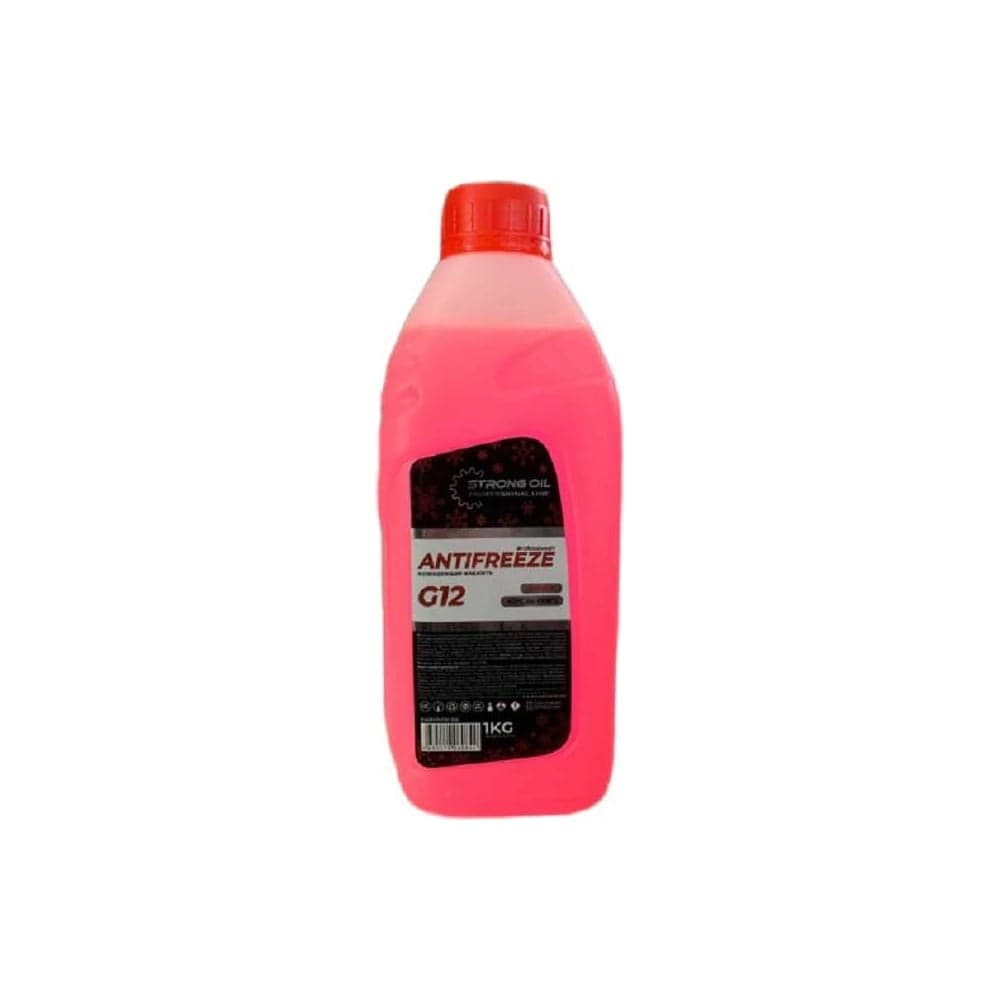 Антифриз STRONG OIL G12 Carbox RED канистра 1 кг 0401474731-SO