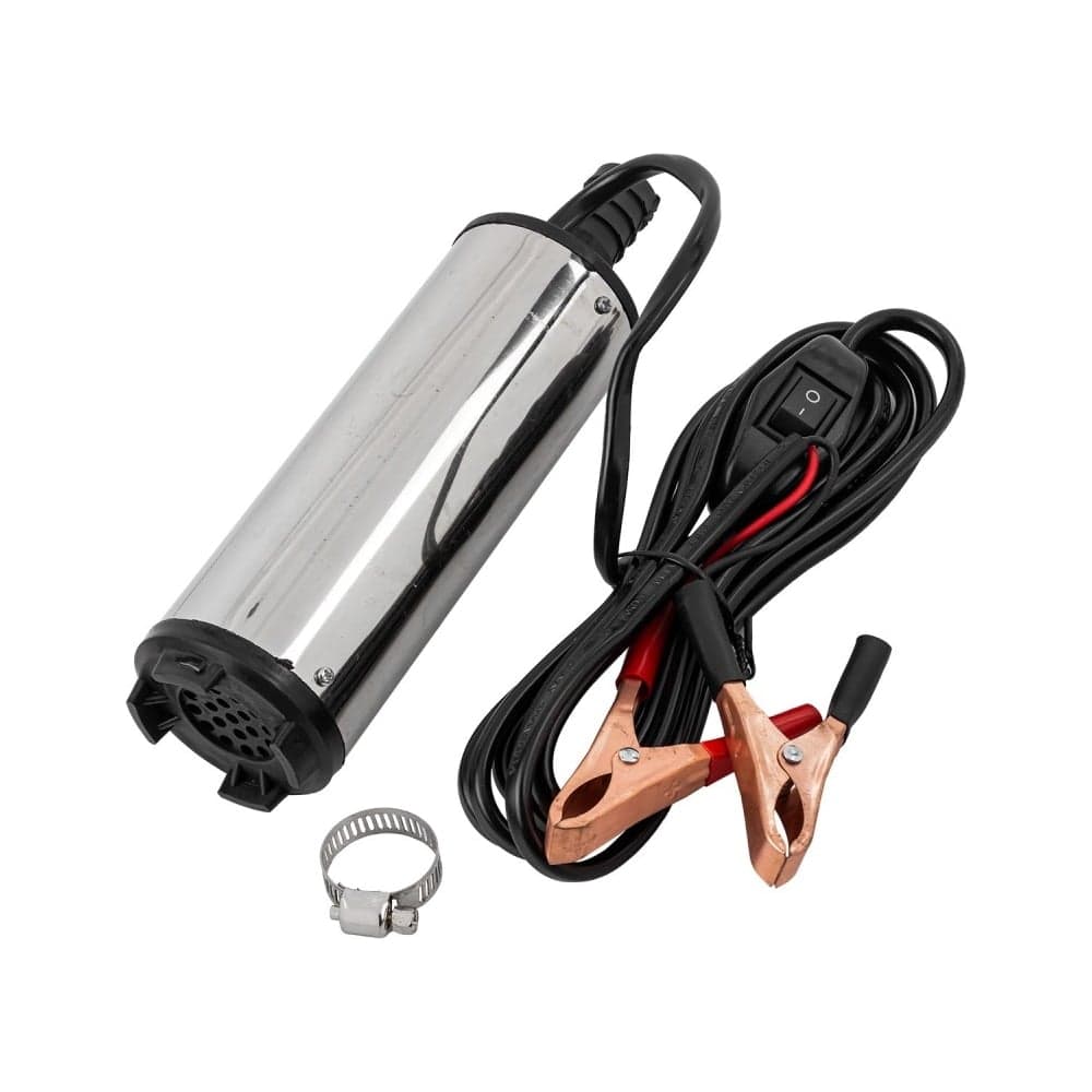 Насос для перекачки топлива Forcekraft 12V, 60W, 30л/мин, 51мм, выходного отв. 19мм FK-ST33-12(54203)