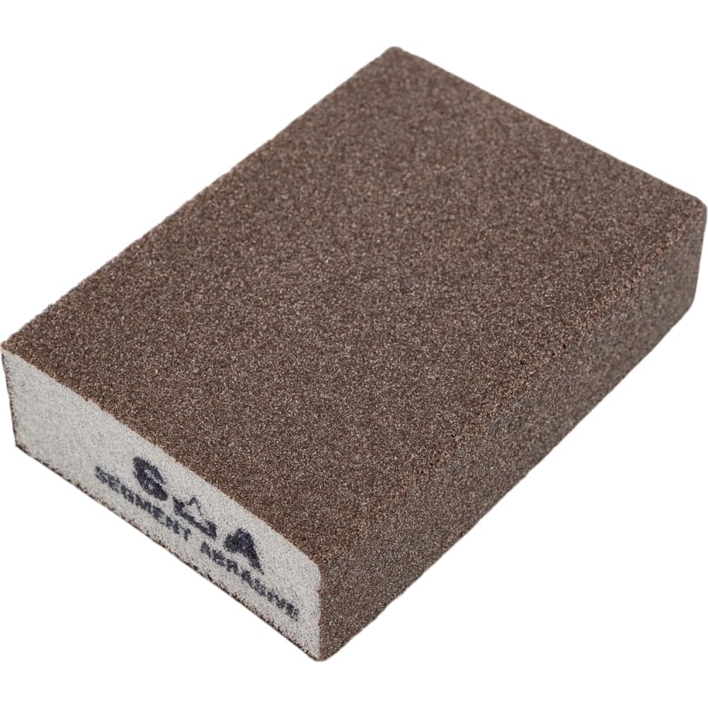 Губка шлифовальная S-ABRASIVE 4-сторонняя, мягкая, 98x69x26 мм, P100, 10 шт Сегмент-Абразив 4673751374933