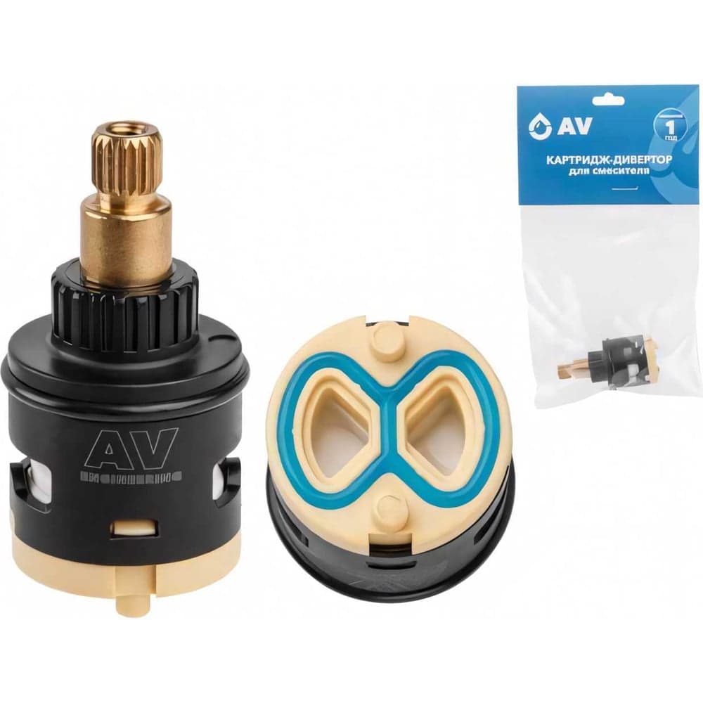 Картридж-дивертор для смесителя AV Engineering D25, тип E AVSSS-095