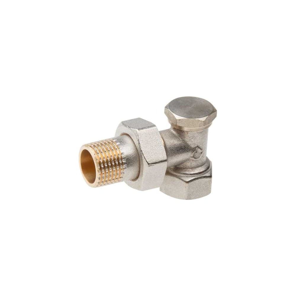 Кран вентильный для радиатора AV Engineering 1/2", угловой AVE396012