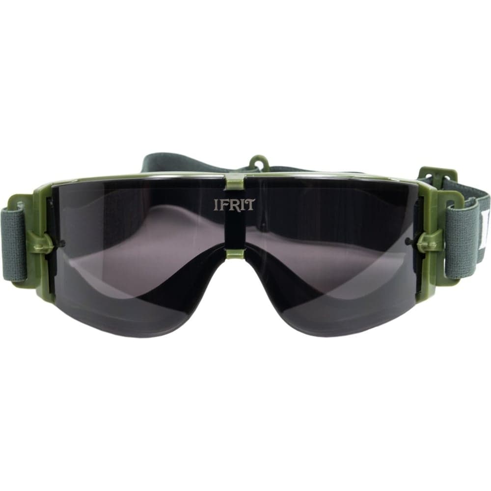 Военно-тактические очки Ifrit "Military Shadow" материал оправы TPU, линзы поликарбонат 2.8-3 мм, хаки ОСТ-604 4680232391853