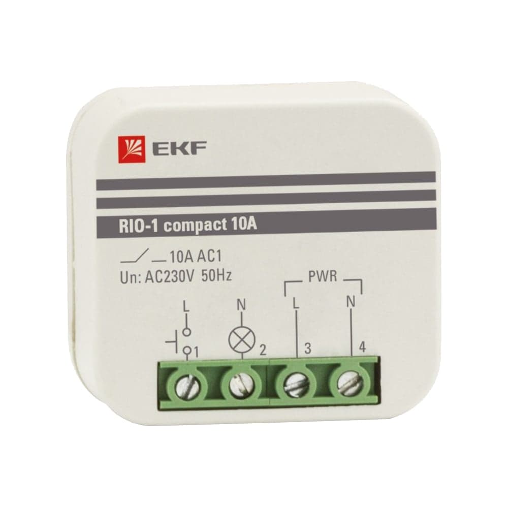Импульсное реле EKF RIO-1 PROxima compact 10А rio-1k-10