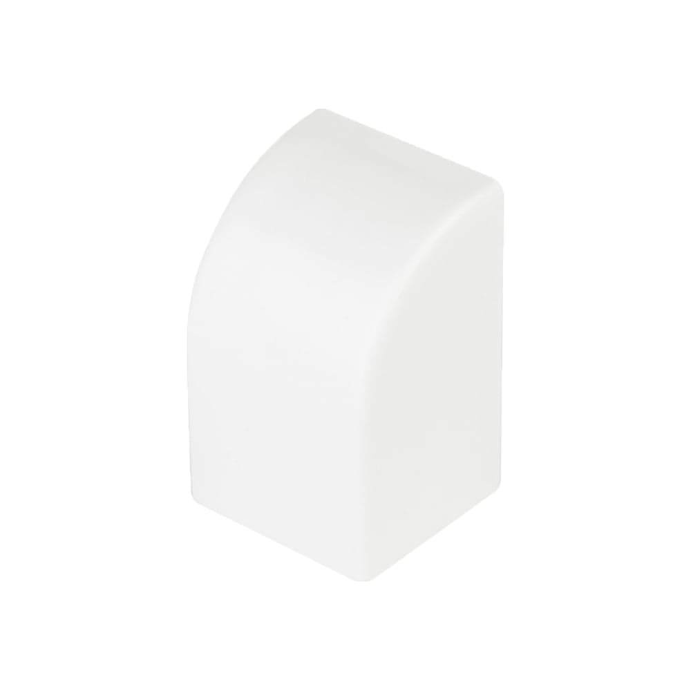 Заглушка EKF Plast PROxima 25х16, 4 шт, белый ecw-25-16x4