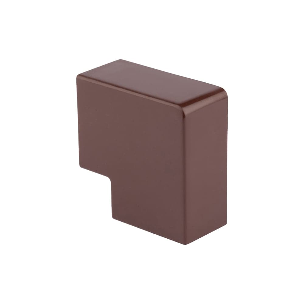 Поворот EKF Plast PROxima 90 градусов, 16х16, 4 шт, под темное дерево abd-16-16x4
